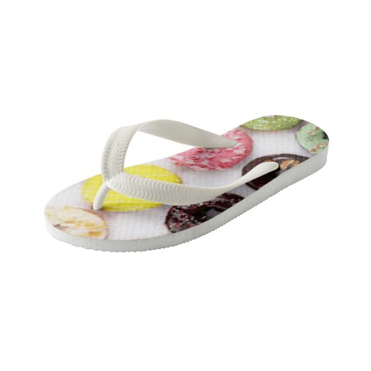 Donut Teenslippers voor kinderen (Schuin)