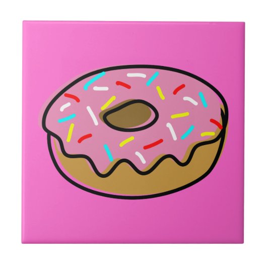 Donut Tegeltje (Voorkant)