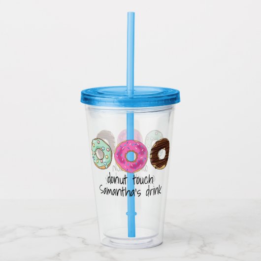 Donut Thapu Acryltumbler Acryl Drinkbeker (Voorkant)