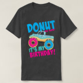 Donut Theme Birthday Party Itx27s Mijn Birthday Mo T-shirt (Design voorkant)