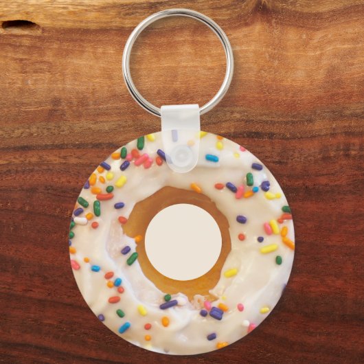 Donut Theme Sleutelhangers (Voorkant)
