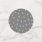 Donut Theme Two Sweet Verjaardagsfeestje Confetti (Kleine voorkant)