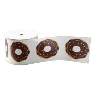 Donut themed Birthday Party Grosgrain Lint