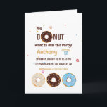 Donut themed Kids Birthday Party<br><div class="desc">De Kinder verjaardagspartij nodigt klantgericht uit aan uw gebeurtenisspecificaties.</div>
