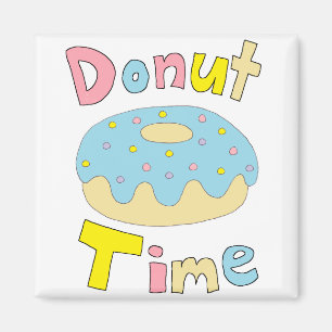 Donut Time Magneet