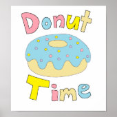 Donut Time Poster (Voorkant)