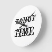 donut-time ronde klok (Hoek)