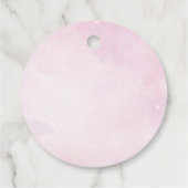 Donut twee zoete 2e verjaardag papieren kopjes bedankjes labels (Achterkant)