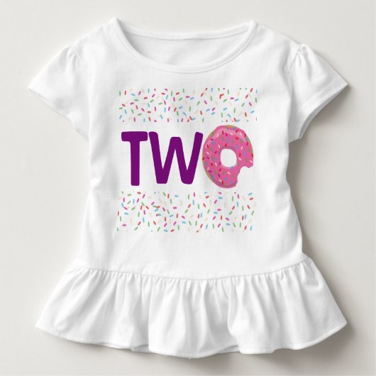 Donut TWO Kinder Shirts (Voorkant)