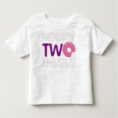 Donut TWO Kinder Shirts (Voorkant)