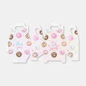 Donut Two Sweet Girl 2e verjaardag Bedankdoosjes (Uitgevouwen)