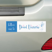 Donut Universe Bumpersticker (Op auto)