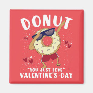 Donut Valentijnsdag Citaat koffie Mok Magneet