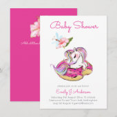 Donut Vergeet Mijn Baby Shower Eenhoorn Strooideko (Voorkant / Achterkant)