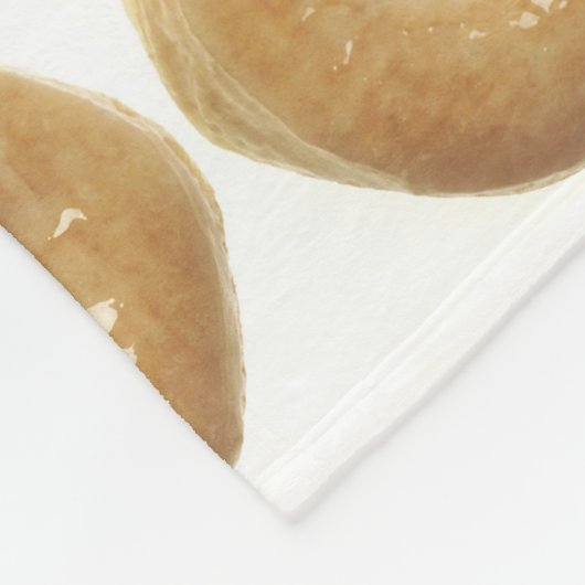 Donut verhoogde geglazuurde bakkers dozijn fleece deken (Hoek)