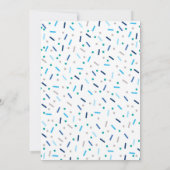 Donut Verjaardag Uitnodiging Donut Grow Up Party (Achterkant)