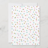 Donut Verjaardag Uitnodiging Donut Grow Up Party (Achterkant)