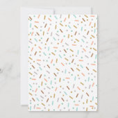 Donut Verjaardag Uitnodiging Donut Grow Up Party (Achterkant)