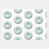 Donut Verjaardags Inpakpapier | Zoete Donut Vel (Voorkant)