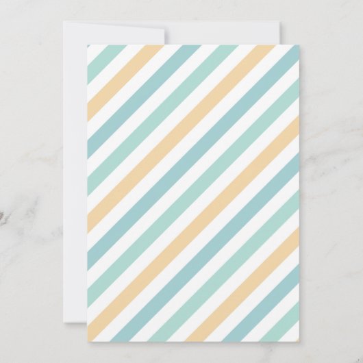 Donut verjaardagsfeestje rijden door verjaardagspa kaart (Achterkant)