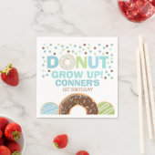 Donut Verjaardagsfeestje Servet Donut Grow Up Part (Insitu)