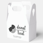 Donut verlaten zonder een traktatie bruiloft trakt bedankdoosjes (Geopend)