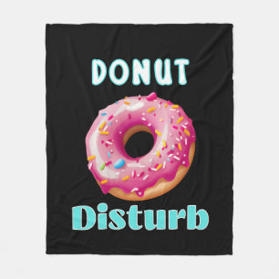 Donut Verstoor plezier Fleece Deken