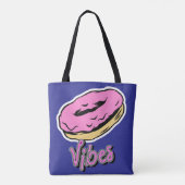 Donut Vibes.. Tote Bag (Achterkant)