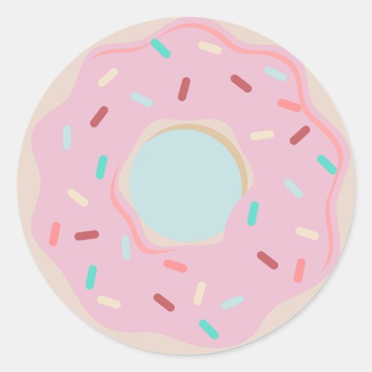 DONUT-viering BEDANKT stickers (Voorkant)