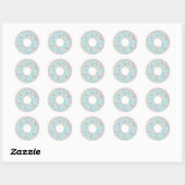 DONUT-viering BEDANKT stickers (Vel)