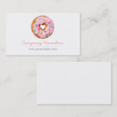 Donut Visitekaartje (Voorkant / Achterkant)