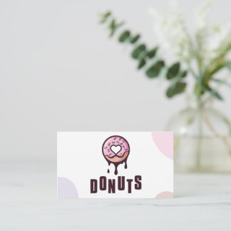 Donut-visitekaartje Visitekaartje