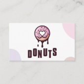 Donut-visitekaartje Visitekaartje (Voorkant)