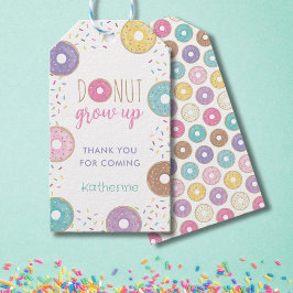 DONUT VOLWASSEN CADEAULABEL