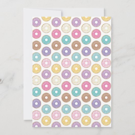 DONUT VOLWASSEN KAART (Achterkant)