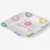 DONUT VOLWASSEN PAPIEREN BORDJE (Gebogen)