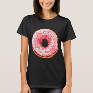 Donut Volwassenen Kinderen Mannen Vrouwen Doughnut T-shirt