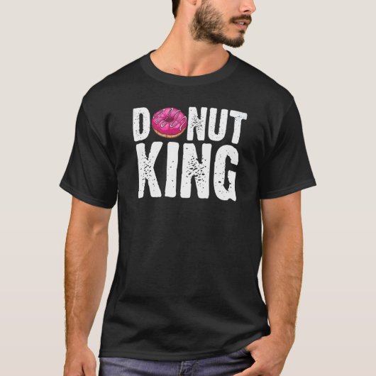Donut voor mannen Papa Donut Doughnut Foodie T-shirt (Voorkant)