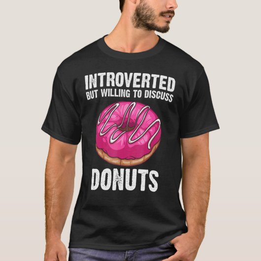 Donut voor vrouwen Donut Doughnut Foodie 2 T-shirt (Voorkant)