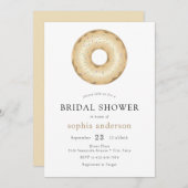 Donut-Vrijgezellenfeest Kaart (Voorkant / Achterkant)