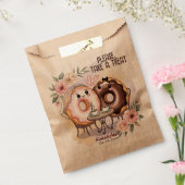 Donut Wedding Bedankzakje (Gezegeld)