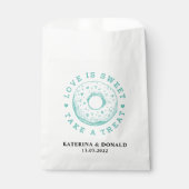 Donut Wedding Favor Bag Bedankzakje (Voorkant)