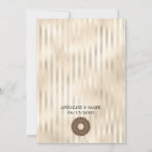 DONUT WEDDING INVITATION KAART (Achterkant)