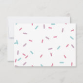 Donut weet hoe bedankkaart (Achterkant)