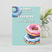 donut weten wat te doen cadeau KAART HOLDER docent (Staand voorkant)