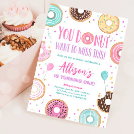 Donut wil deze roze zweet-meisje vrijdagavond miss kaart