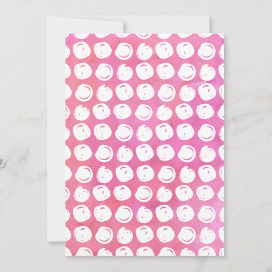 Donut wil deze uitnodiging voor de 1e verjaardag m (Achterkant)