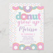 Donut Wordt Groot Kaart (Voorkant / Achterkant)