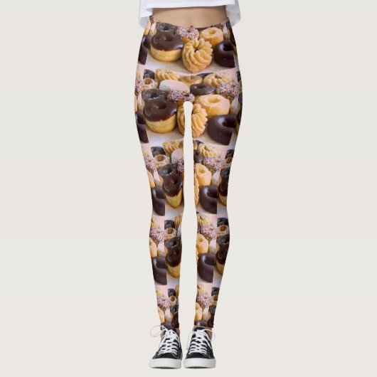 DONUT WORKOUT - EEN KLASSIEK LEGGINGS (Voorkant)