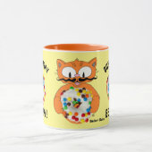 Donut Worry Be Happy! Grappige Mok voor Donut Lief (Midden)
